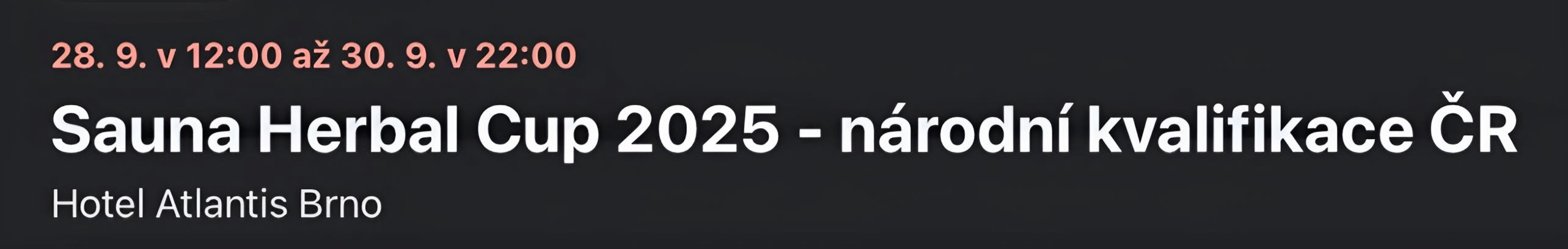 Sauna Herbal Cup 2025
