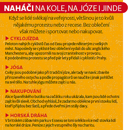Naháči na kole, na józe i jinde