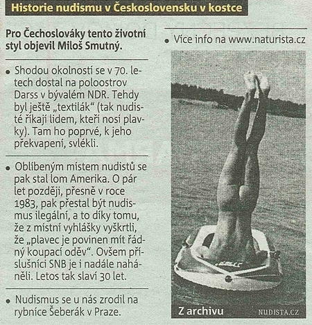 Zatky nudismu.
