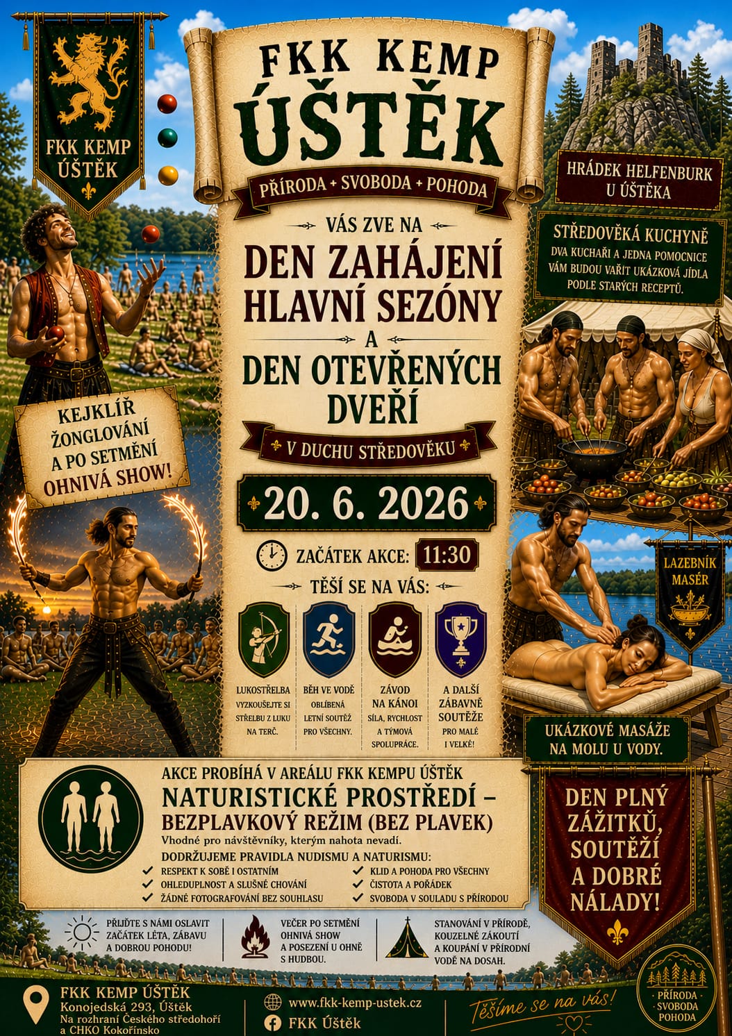 Den Otev�en�ch Dve�� FKK kemp ښt�k